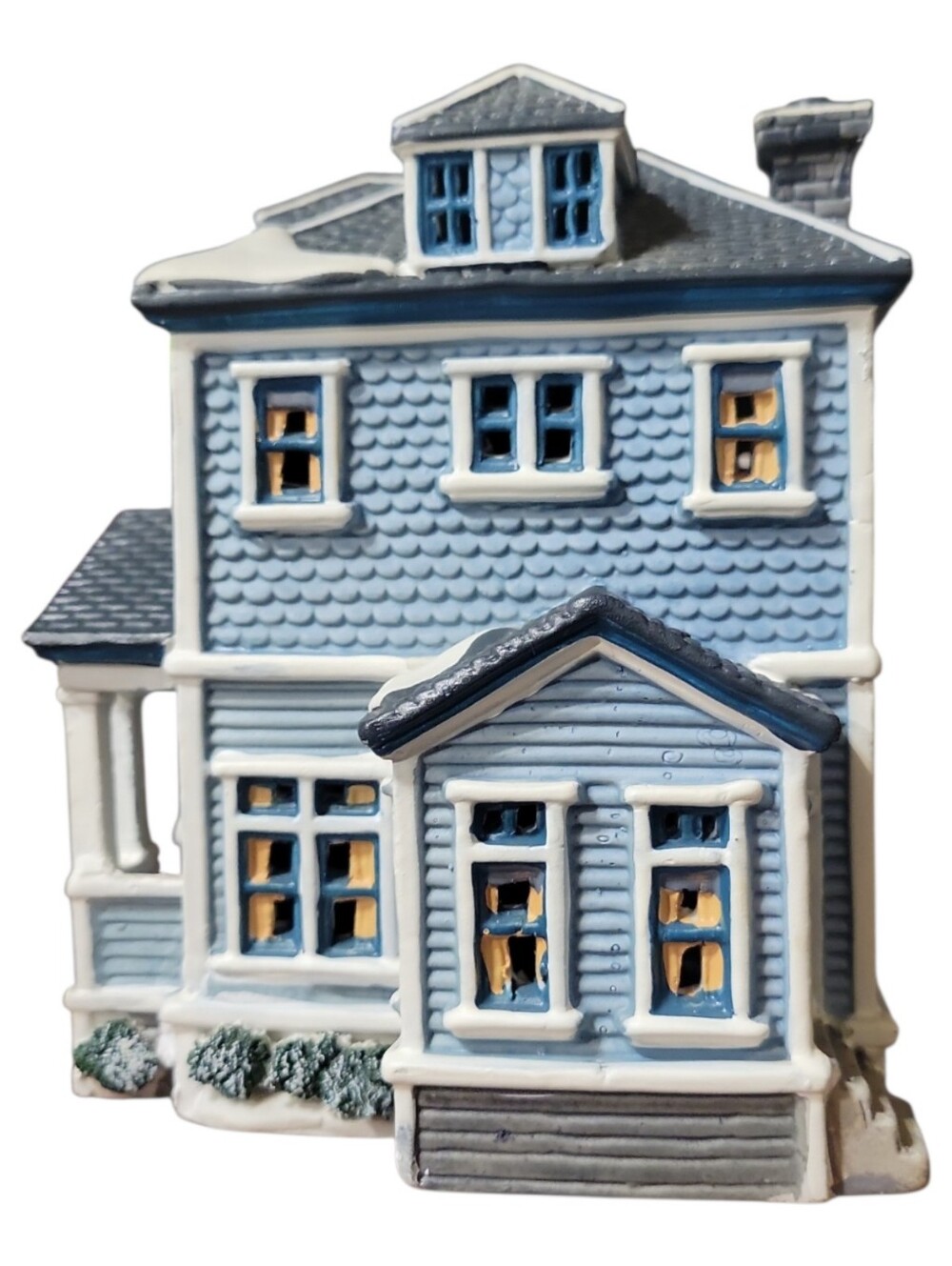 Vtg 03 Lemax Christmas Village Plymouth Corners Pierce Porcelain Lighted House - Picture 3 of 8